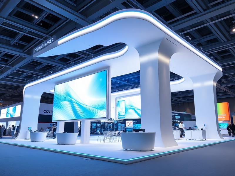 Modern Tech Booth Concept